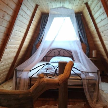 Ferienhaus Typ - Finnhütte Muhl Rosin Exterior foto