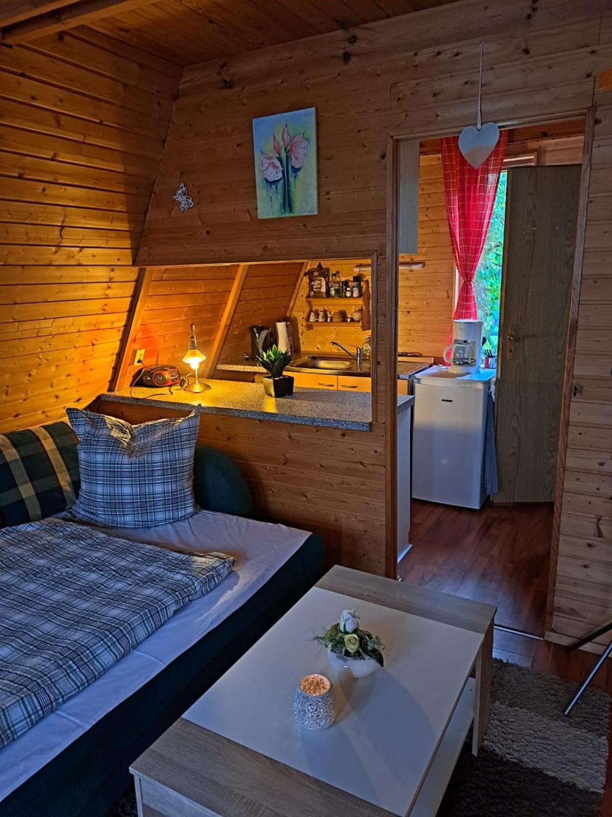 Ferienhaus Typ - Finnhütte Muhl Rosin Exterior foto
