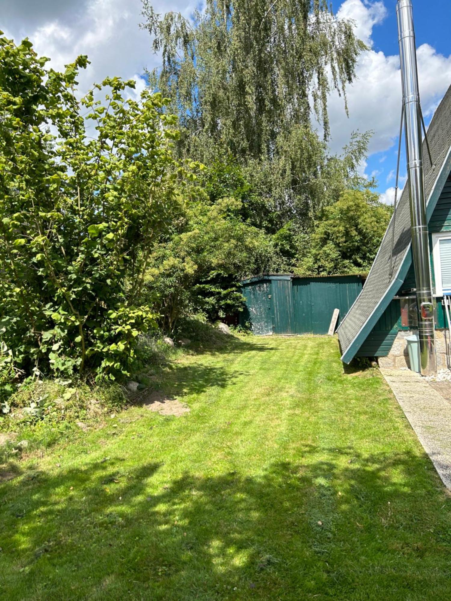 Ferienhaus Typ - Finnhütte Muhl Rosin Exterior foto