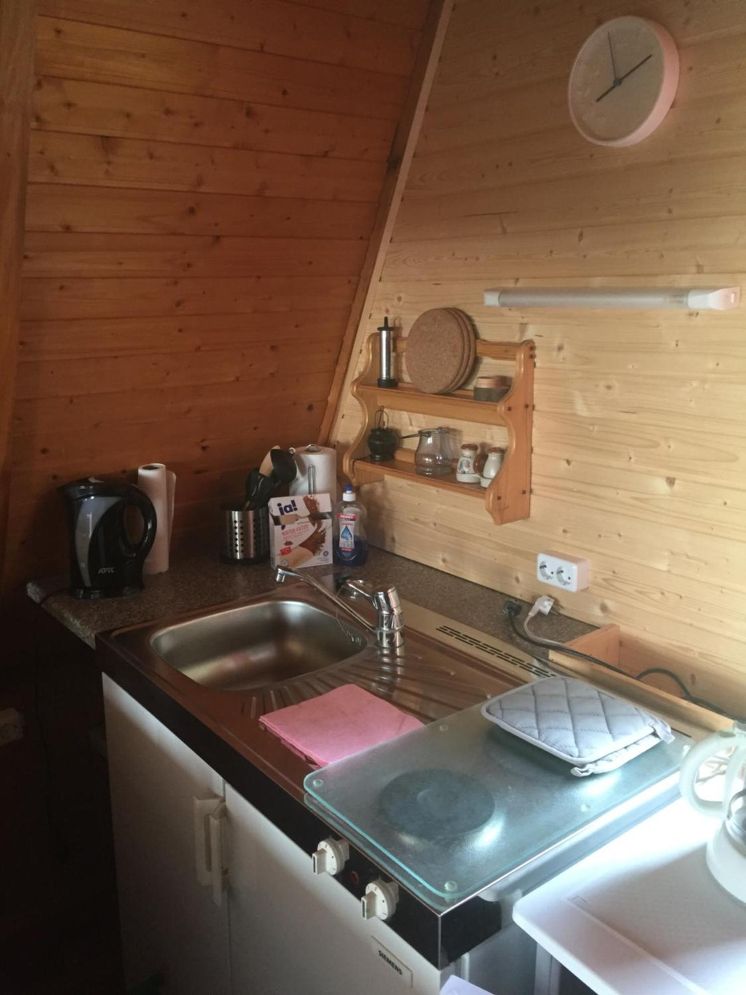 Ferienhaus Typ - Finnhütte Muhl Rosin Exterior foto
